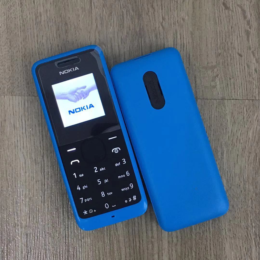 (BLUE)Nokia 105 95% NEW IMPORT REFURBISHED